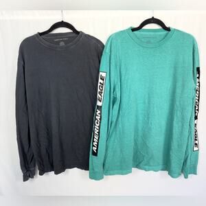 American Eagle Outfitters Bundle Long Sleeve Shirt Size Large Men’s